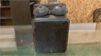 Vintage Phone Ringer Box w/ Stromberg Condenser