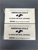 100 rnds American Eagle .357 Mag Ammo