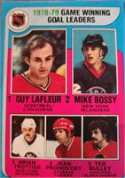Six 1970s Guy Lafleur 1970 LDR NHL Cards