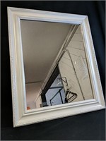 Wooden framed mirror 20.5" x 24.5"
