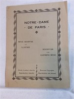 Notre Dame description and illustrated notice