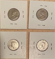 Canadian Nickel 4 Coin Lot