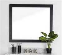 Salene Vanity Mirror 36W X 32H Black