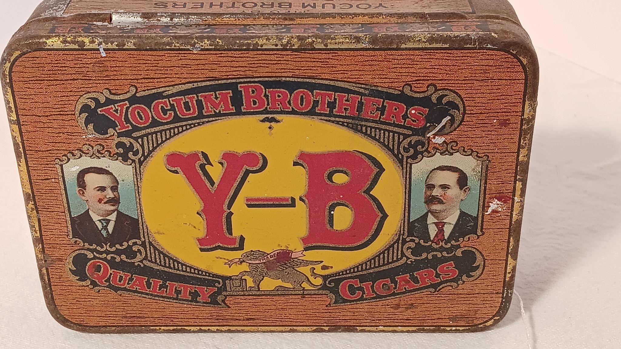 Yocum Brothers’ Pocket Tobacco Tin