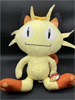 Giant Pokémon Meowth Plush Stuffed Toy