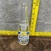Vintage Whistle Soda Bottle