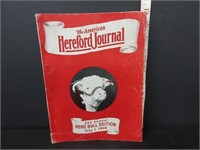 1946 THE AMERICAN HEREFORD JOURNAL BOOK