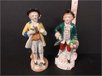 2 LARGE OCCUPIED JAPAN PORCELAIN FIGURINES