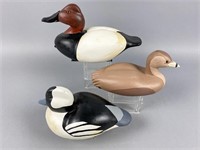 3 Lynn Johnston Duck Decoys, St. Paul, MN, 1