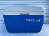 Blue Coleman Cooler