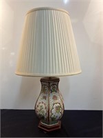 Vintage Ceramic, oriental style Lamp