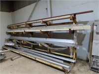 Qty of Flashing, Gutter & Capping Cont of Rack