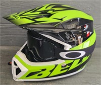 Green Bell Motorcycle Helmet