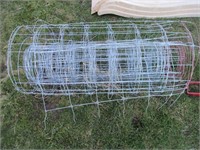 PART ROLL OF WOVEN WIRE FENCE