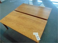 2 wooden tables