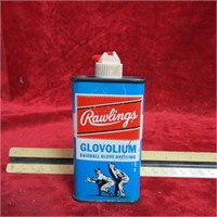 Vintage 1950's Rawlings glove oil can. Feels