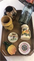 Lot of Mason, Vases, plates, and Japan ware