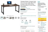 WF114  Tribesigns Modern Computer Desk 70.8 x 31.