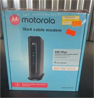 Motorola 16x4 Cable Modem Internet
