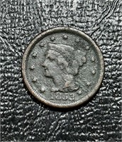 1853 US Large Cent