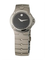 Movado Sports Edition 27mm Black Dial Watch