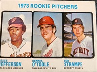 1973 Topps RC #694 LDR Jefferson,O'Toole,Strampe