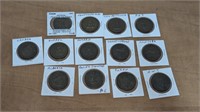 Lot of Canadian Provincial Medallion Tokens