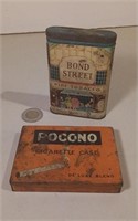 Two Vintage Tobacco Tins