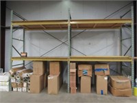 Metal Pallet Shelving 16' 9" x 42' x 11' 6"