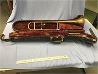 Trombone in a hard cover case   (3)