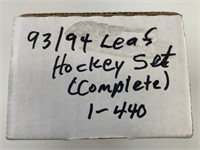1993/94 Leaf Complete 440 Hockey Card Set