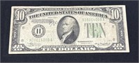 1934 A 10 Dollar Bill