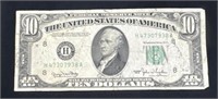 1950 10 Dollar Bill