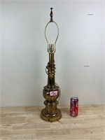 Brass table lamp