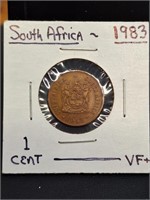 1983 south African coin