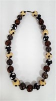 Ceramic 11" Beaded Necklace