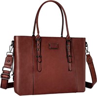 $67  Leather Laptop Bag  Women (17",Brown)