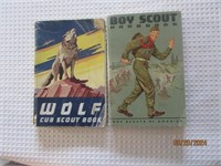 Book Lot Of 2 Wolf Cub Scoot & Boy Scout