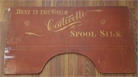 VINTAGE CORTICELLI THREAD SEWING LAP DESK