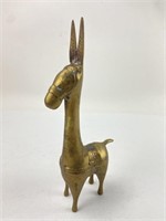 Vintage Brass Llama 11"