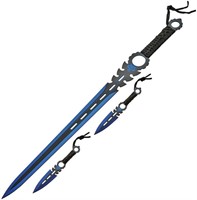 Monster sword set blue