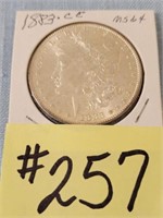 1883cc Morgan Silver Dollar - MS64