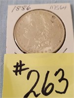 1886 Morgan Silver Dollar - MS64