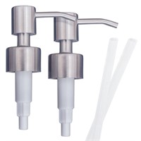 Stainless Steel Soap and Lotion Dispenser Pumps