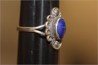 Sterling and Gemstone Ring