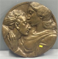 Bronze Plaque Heinrich Karl Scholz 1923