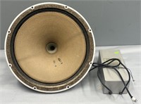 Silver Tannoy 15” Dual Concentric Loud Speaker