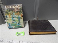 Feudal game and an antique photo album