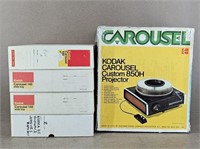 1970s Kodak Carousel Projector w/ Slides