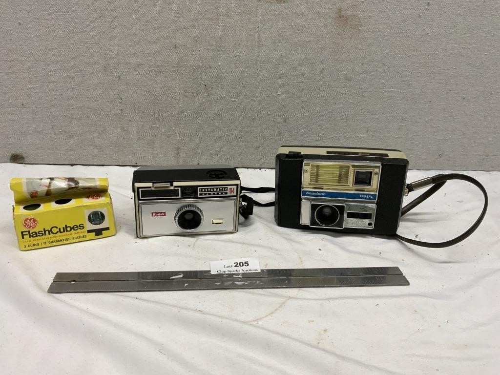 Lot Of Vintage Cameras